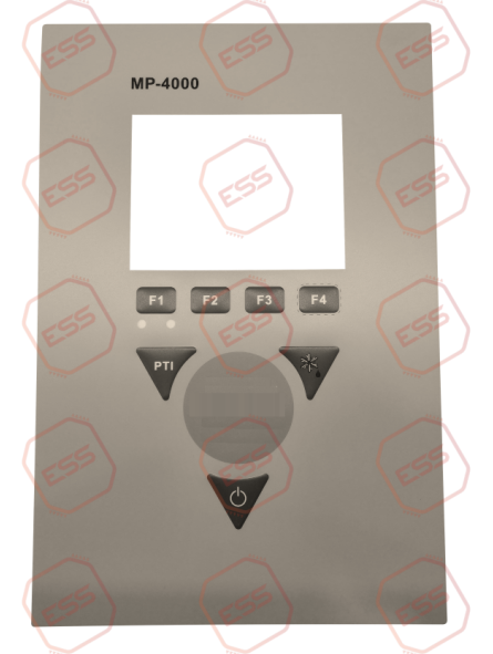 MP4000 Keypad Overlay